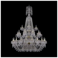 Хрустальная люстра 1410/20+10+5/400/XL-158/3d G V0300 Bohemia Ivele Crystal