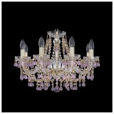 Хрустальная люстра 1410/8/195 G V7010 R777 Bohemia Ivele Crystal