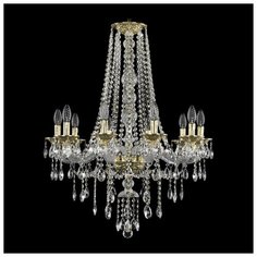 Хрустальная люстра 16115/10/240/h-86 G Bohemia Ivele Crystal