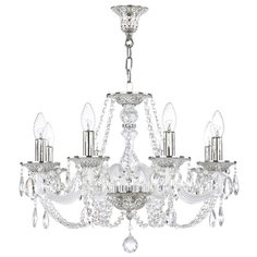 Хрустальная люстра 1601/8/195 NW Bohemia Ivele Crystal