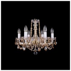 Хрустальная люстра 1402/6/160 G R721 Bohemia Ivele Crystal