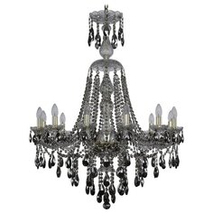 Хрустальная люстра 1415/12/300/XL-108 G R731 Bohemia Ivele Crystal