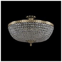 Хрустальная люстра 19151/55IV G C1 Bohemia Ivele Crystal