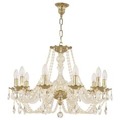 Хрустальная люстра 1601/10/240 G Bohemia Ivele Crystal