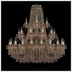 Хрустальная люстра 1410/20+10+5/360/3d G V7010 M721 Bohemia Ivele Crystal