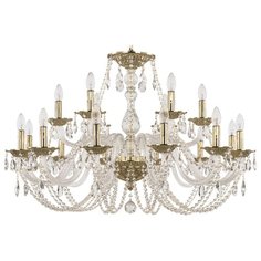 Хрустальная люстра 1601/12+6/360 G Bohemia Ivele Crystal