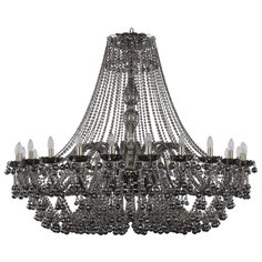 Хрустальная люстра 1409/24/530 G M731 Bohemia Ivele Crystal