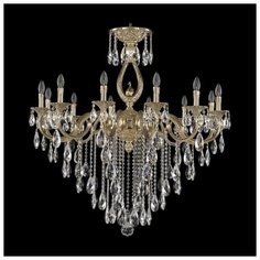 Хрустальная люстра 72401/12/360 B G FS2B Bohemia Ivele Crystal