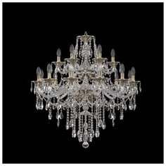 Хрустальная люстра 16115/12+6/300/2d GB Bohemia Ivele Crystal