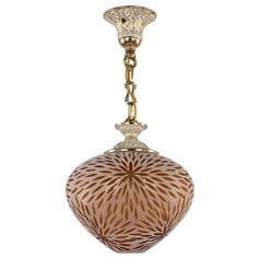 Хрустальная люстра 7003P/23 GW Amber-White/H-1A Bohemia Ivele Crystal