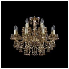 Хрустальная люстра 1409/8+4/195 G M777 Bohemia Ivele Crystal