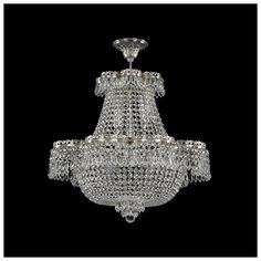 Хрустальная люстра 19301/H1/55JB Ni Bohemia Ivele Crystal