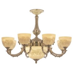 Хрустальная люстра 72109P/8/210 Ni P1 U Horse Bohemia Ivele Crystal