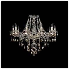 Хрустальная люстра 1415/10/300 G K721 Bohemia Ivele Crystal