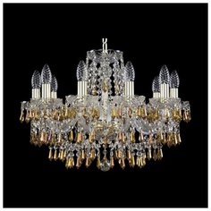 Хрустальная люстра 1403/10/195 G K777 Bohemia Ivele Crystal