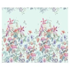 Фотообои 3D "Фуксиновая гортензия" 300x250 (ШхВ)