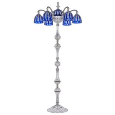 Торшер 72009TP/6/175 NW P1 D Clear-Blue/H-1H FL2S Bohemia Ivele Crystal