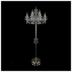 Торшер 1406T2/8+4/195-165 G Bohemia Ivele Crystal