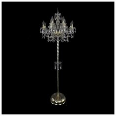 Торшер 1411T2/8+4/195-170 G Bohemia Ivele Crystal