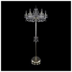 Торшер 1406T2/6/195-160 G Bohemia Ivele Crystal