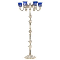 Торшер 71003T/6/175 GW P2 U Clear-Blue/H-1K Bohemia Ivele Crystal