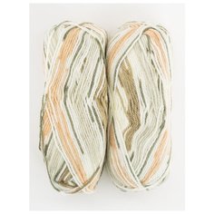 Пряжа "Crazy Color" 100г, 260м (2 мотка), YarnArt, 145 микс