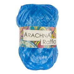 Пряжа Raffia (5 мотков)., 50 гр., 200м., ARACHNA, №27 т.голубой