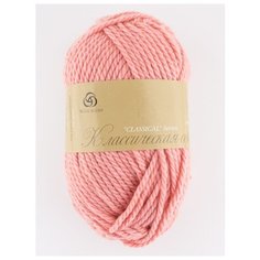 Пряжа "Осенняя" 200г, 150м (1 моток)., Пехорский текстиль, 599-Увядшая роза Пехорка