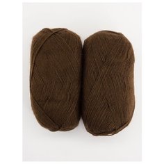 Пряжа Angora Star (2 мот.), 500м., YarnArt, 3067 коричневый