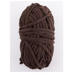 Пряжа "DOLLY" 100г, 40м (1 моток), Adelia, №08 коричневый