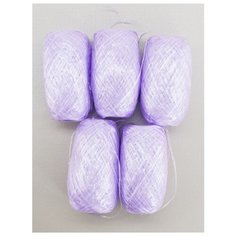Пряжа Raffia (5 мотков)., 50 гр., 200м., ARACHNA, №32 бл.сиреневый