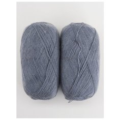 Пряжа Angora Star (2 мот.), 500м., YarnArt, 3088 серый