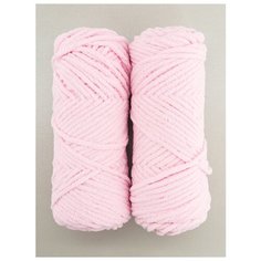 Пряжа "MIMI" 100г, 80м (2 мотка), Adelia, №09 розовый