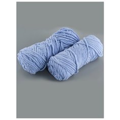Пряжа "MIMI" 100г, 80м (2 мотка), Adelia, №04 голубой