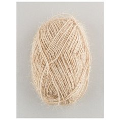 Пряжа "BRILLIANT" 50г, 90м (1 моток), Adelia, №12 бежевый