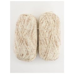 Пряжа "Legend" 100г, 300 м (2 мотка), YarnArt, 8783 бежевый микс