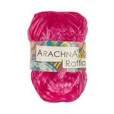 Пряжа Raffia (5 мотков)., 50 гр., 200м., ARACHNA, №08 яр.розовый