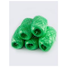 Пряжа Raffia (5 мотков)., 50 гр., 200м., ARACHNA, №20 зеленый