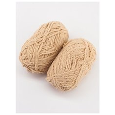 Пряжа "SOFIA" 50г, 90м (2 мотка), ADELIA, №16 бежевый