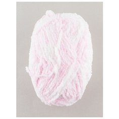 Пряжа "SOFIA" 50г, 90м (2 мотка), ADELIA, №05 розовый/белый