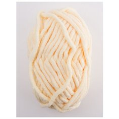 Пряжа "DOLLY" 100г, 40м (1 моток), Adelia, №19 сливочный