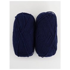 Пряжа "Merino Exclusive" 100г, 220м (2 мотка), YarnArt, 768 темно-синий