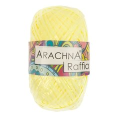 Пряжа Raffia (5 мотков)., 50 гр., 200м., ARACHNA, №42 св.желтый