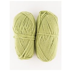 Пряжа "Народная традиция" 100г, 100м (2 мотка)., Пехорский текстиль, 1149-Св.фисташковый Пехорка