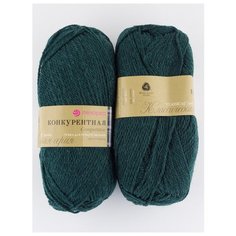 Пряжа "Конкурентная" 100г, 250м (2 мотка)., Пехорский текстиль, 10-Тайга Пехорка