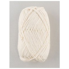 Пряжа "CASUAL" 50 г., 130 м (1 моток), Adelia, №02 белый