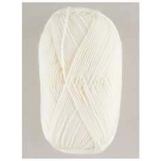 Пряжа "OLIVIA" 100г, 250м (2 мотка), Adelia, №01 белый