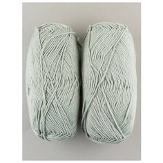 Пряжа "Лаконичная" 100г, 212м ( 2 мотка)., Пехорский текстиль, 08-Св.Серый Пехорка