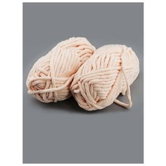 Пряжа "DOLLY" 100г, 40м (2 мотка), Adelia, №27 св. персиковый