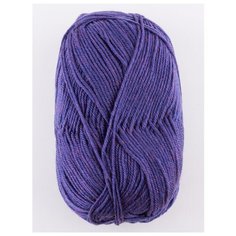 Пряжа "OLIVIA" 100г., 250м (1 моток), Adelia, №16 фиолетовый меланж